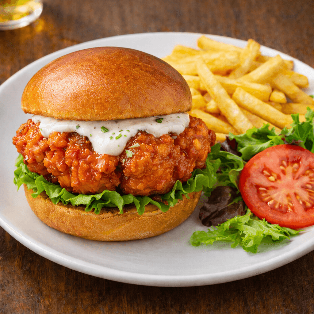 Buffalo Chicken Burger