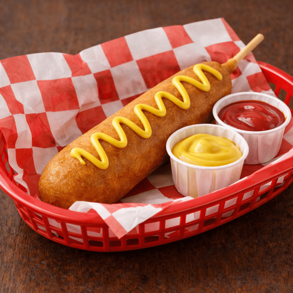 Hausgemaache Corndogs